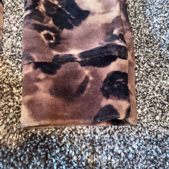 Style & Co Sport Velour Jacket Floral Small Jacket - Picture 5 of 6